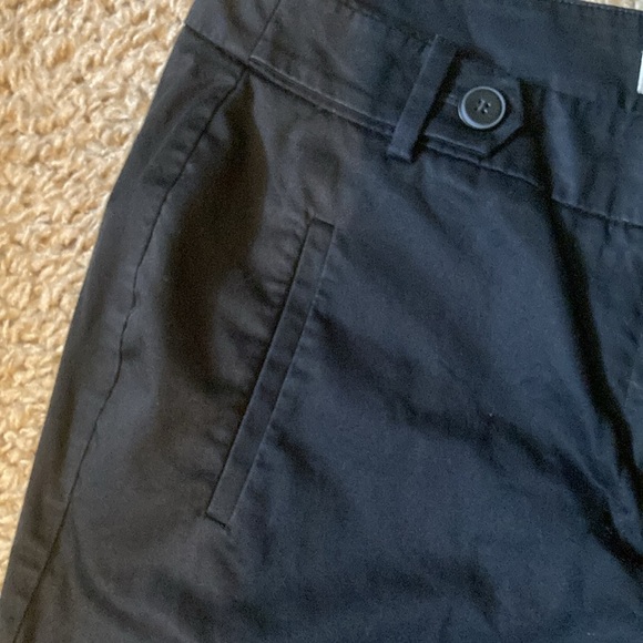 Loft black dress pants/capris with back and front pockets. - Picture 2 of 6